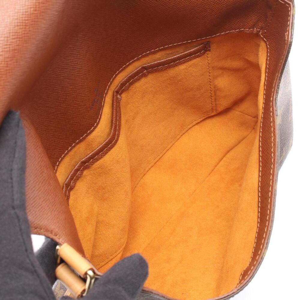 LOUIS VUITTON Brown Monogram Leather Shoulder Bag - Picture 3 of 10